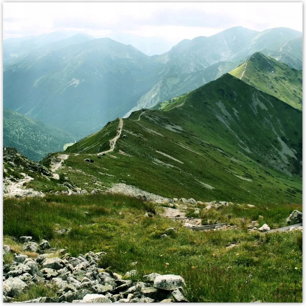 Poszterek 140x140 Tátra Lengyel hegyek Kilátás