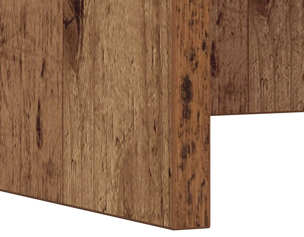 Falra szerelhető íróasztal Öreg fa 80 x 45 x 30 cm Faanyag