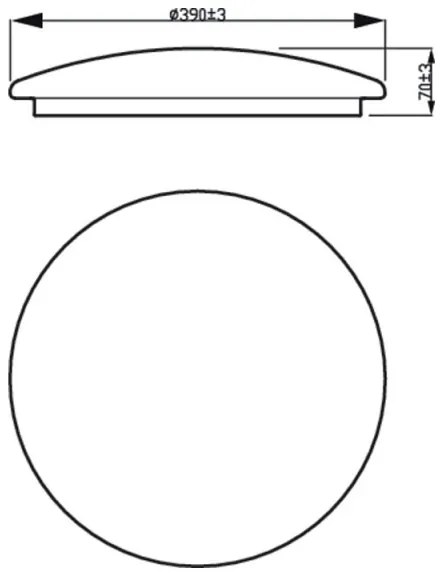 Philips - LED Mennyezeti lámpa MOIRE LED/20W/230V 4000K
