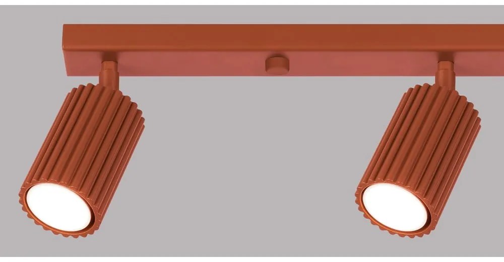 Téglavörös spotlámpa 6,5x81 cm Gleam – Sollux