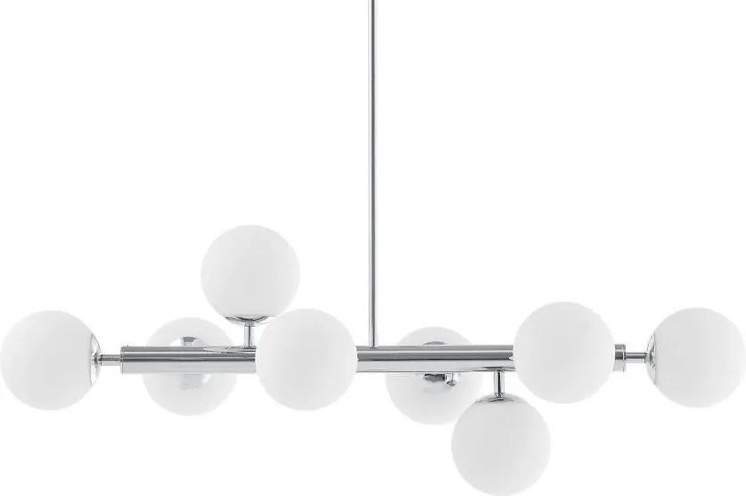 KASPA 10753803 CUMULUS 2 Modern Függesztett Lámpa Fehér, Króm E14 IP20