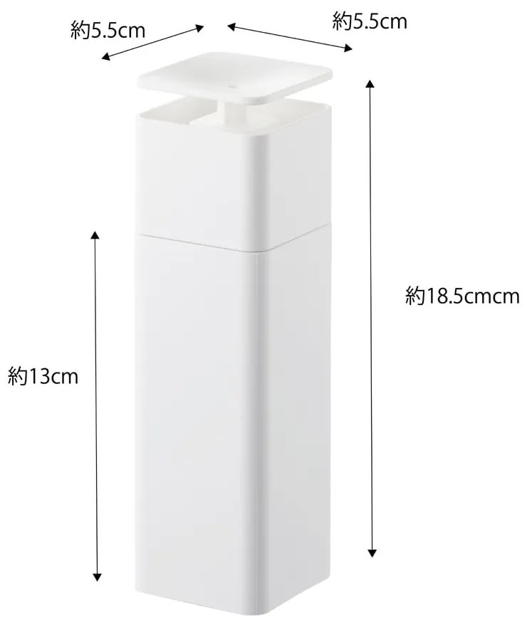 Tower fehér mosogatószer adagoló, 250 ml - Yamazaki