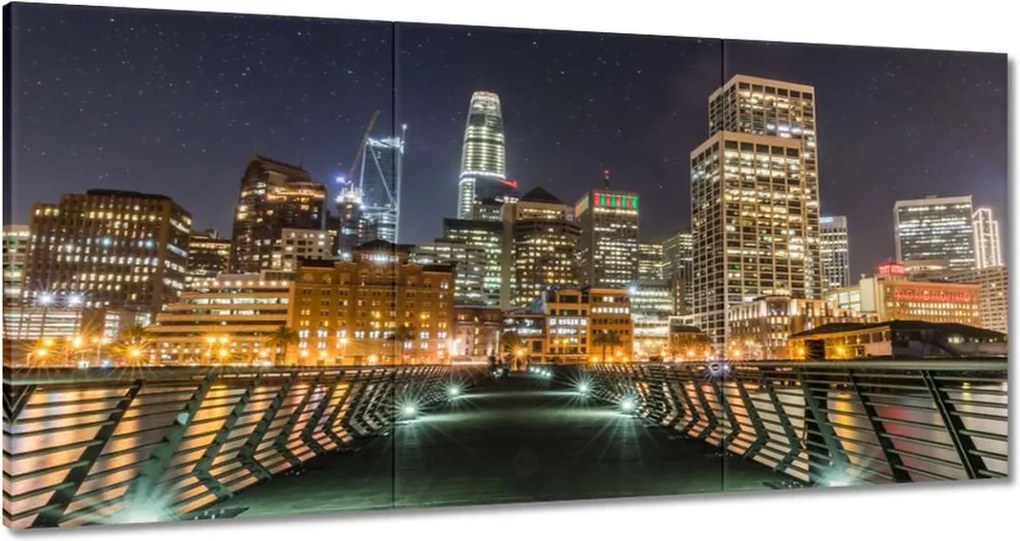 Festmények 180x90 Városi táj Kilátás