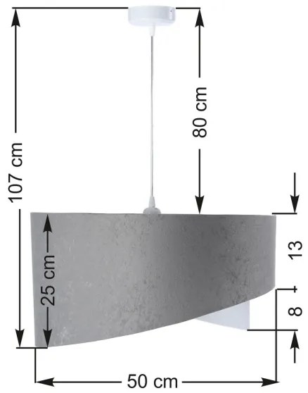 Csillár zsinóron GALAXY 1xE27/60W/230V