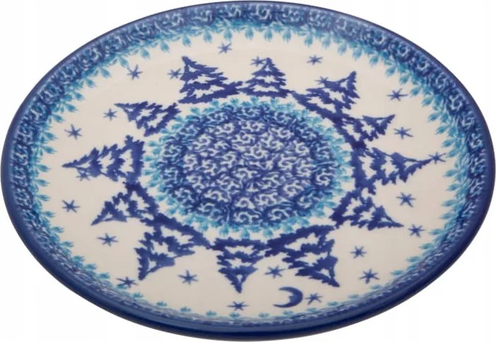Desszerttányér 16 cm Karácsonyfa Boleszláv karácsonyra