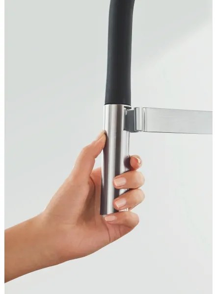 GROHE 30294DC0 - ESSENCE mosogató csaptelep, rozsdamentes acél