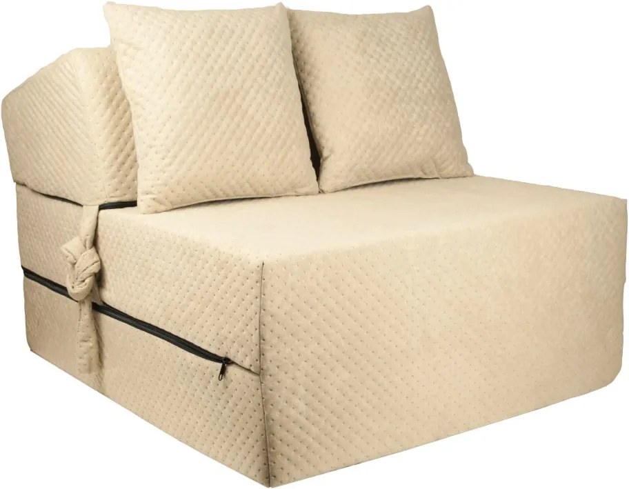 FI Strukturált összehajtható matrac - 200x15x70 cm Szín: Szürke