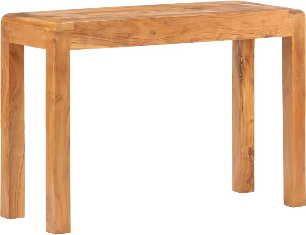 vidaXL tömör akácfa konzolasztal mézszínű felülettel 110 x 40 x 76 cm