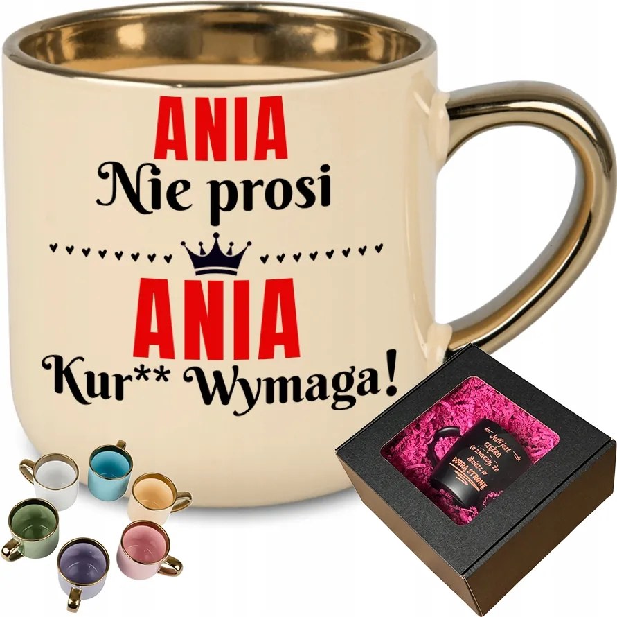Az Ania bögre nem kér Anna tyúkok ajándék bögre Anna