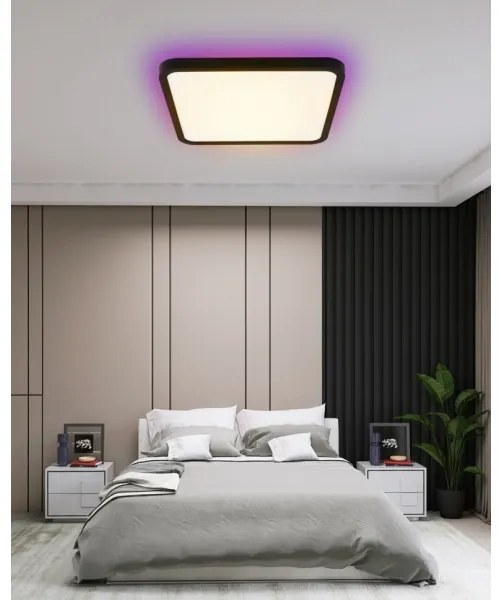 Immax NEO 07167-B40-LED RGBCCT 50W Wi-Fi Tuya dimmelhető lámpa fekete+DO