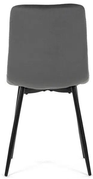 Szürke Bársony Étkezőszék. CT-281 GREY4