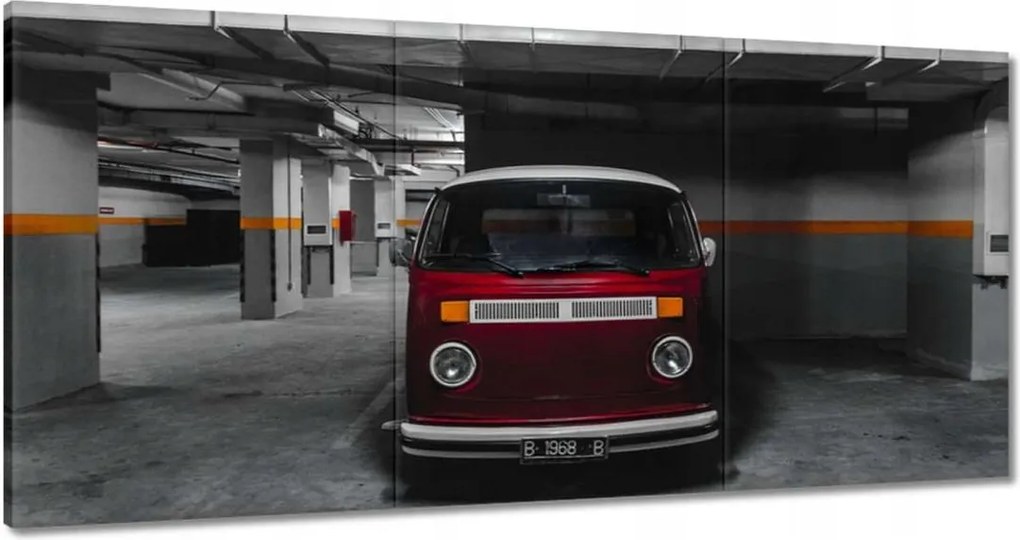 Vászonkép 60x30 Vw Transporter 1968