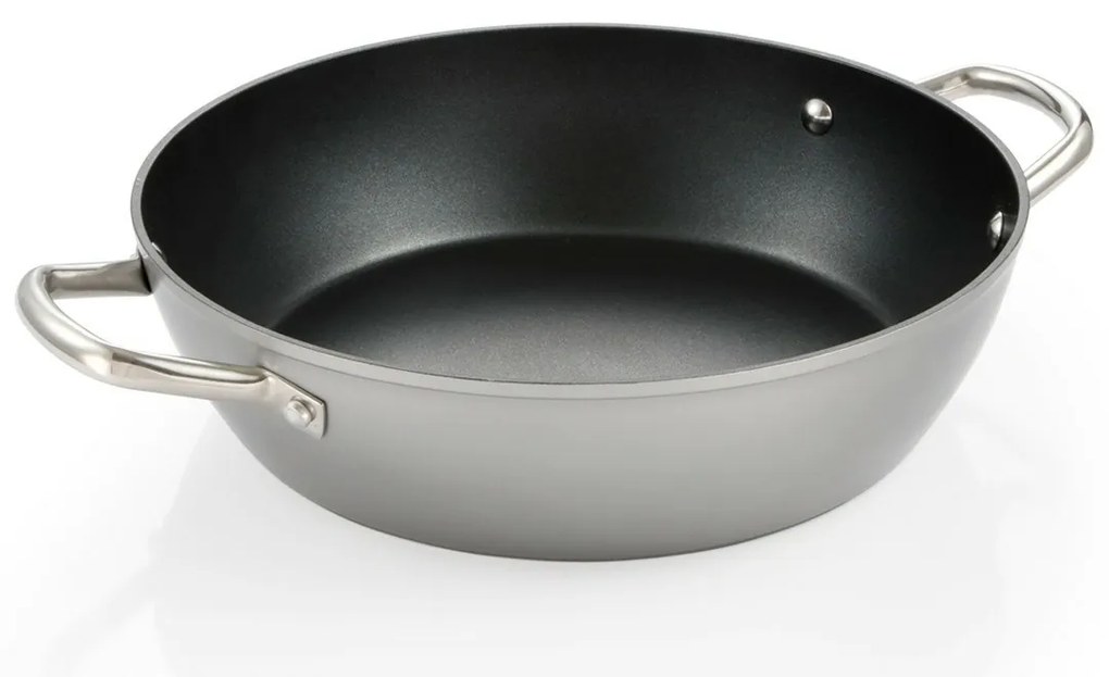 Tescoma GrandCHEF+ mély serpenyő, 30 cm átmérőjű,2 fogantyúval, 30 cm átmérőjű