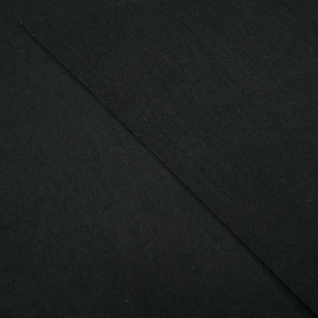 Medence alatlappal Fekete 396 x 396 x 0,1 cm Nemes szövet