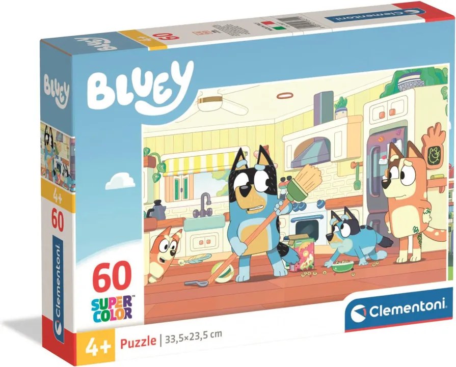 Bluey Cleaning 60 db-os puzzle Clementoni