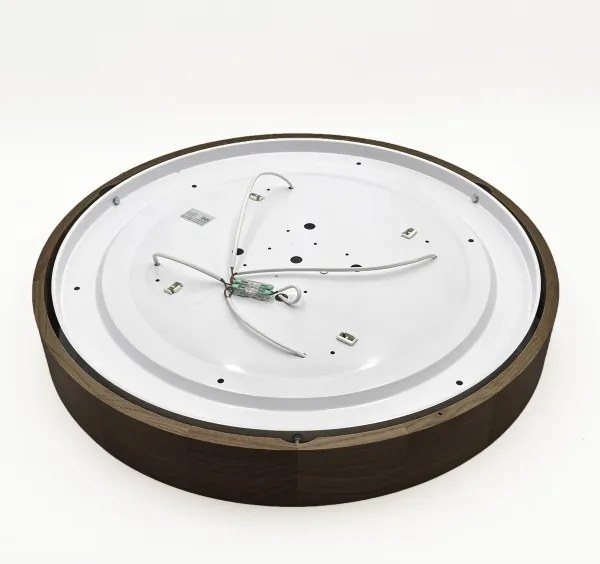 Brilagi - LED mennyezeti lámpa CARVALHO 4xE27/60W/230V tölgy-dió átm. 57,5 cm