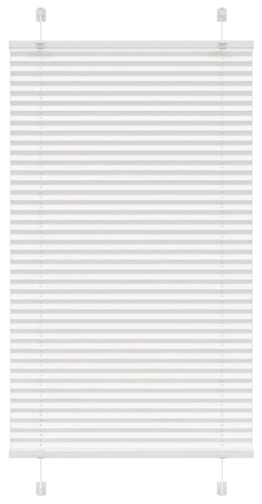 pliszírozott redőny Fehér 70x150 cm szövetszélesség 69,4 cm