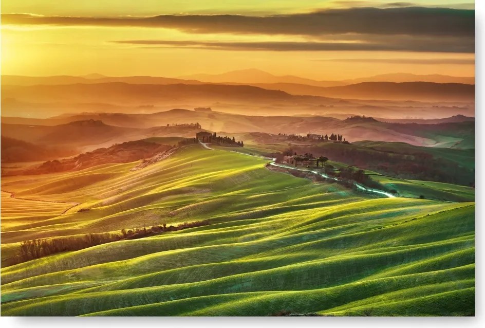 Toszkána Olaszország poszter kép 21x30 cm #203