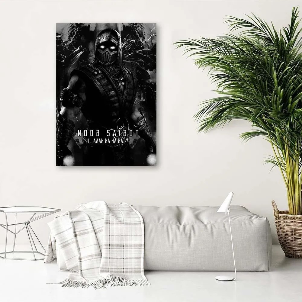 Gario Vászonkép A Mortal Kombat játék A karakter Noob Saibot - SyanArt Méret: 40 x 60 cm