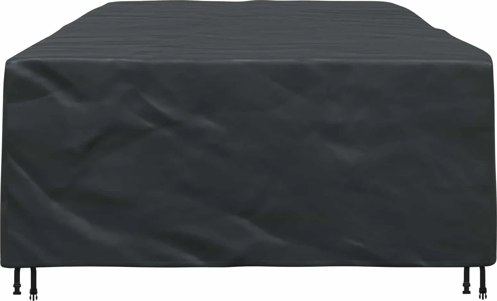 vidaXL Bútor takaró Egyszínű Fekete 315 x 180 x 74 cm 210D
