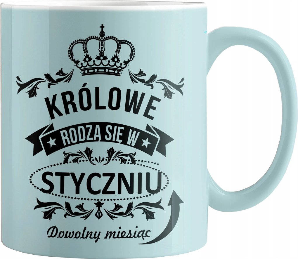 Bögre Születésnap Nyomtatás Királynők Születnek A Hónap Személyre Szabás