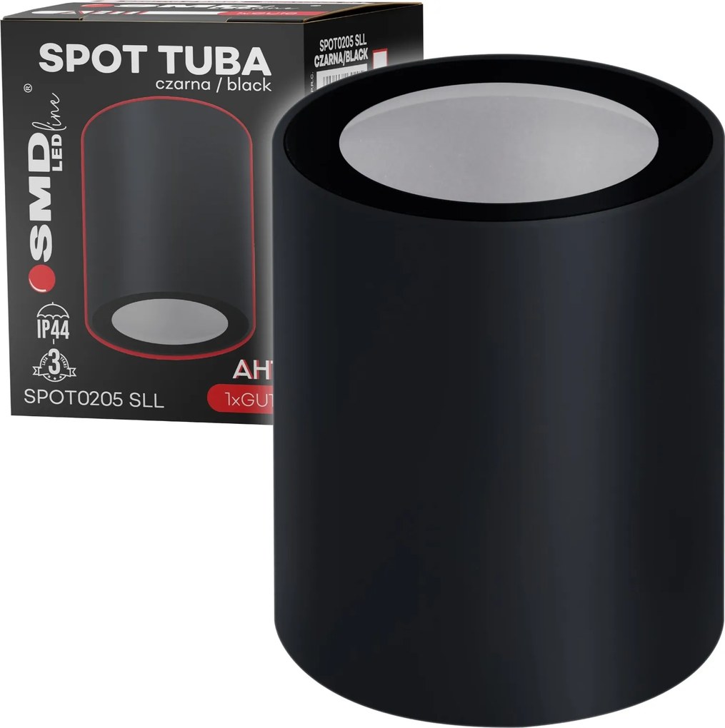 Falra szerelhető halogén lámpatest GU10 Led hermetikus IP44 mennyezeti spot