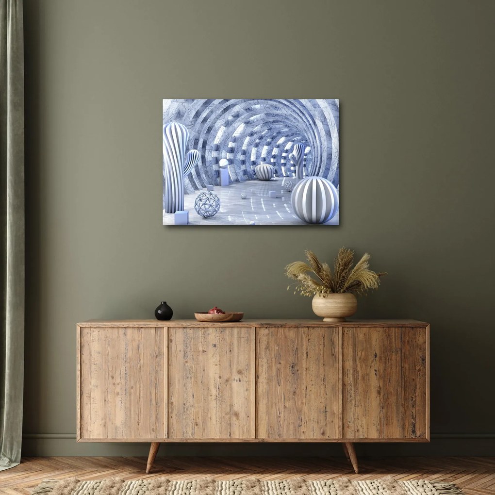 Kép - 3D absztrakció (70x50 cm)