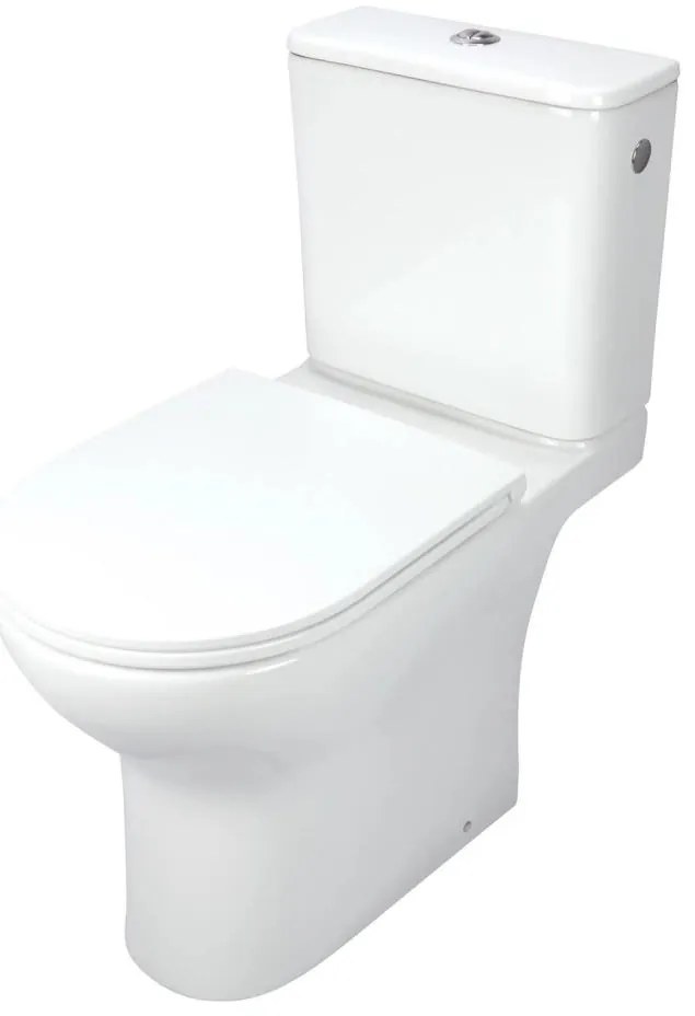 Deante CDJD6RPS - álló WC ülőkével JASMIN, kerámia/fehér