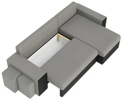 Sarokkanapé Terazuno S (sötétkék) (tárolóhellyel). 1105254