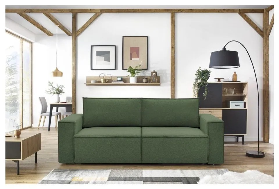 Zöld kanapé 245 cm Nihad – Bobochic Paris