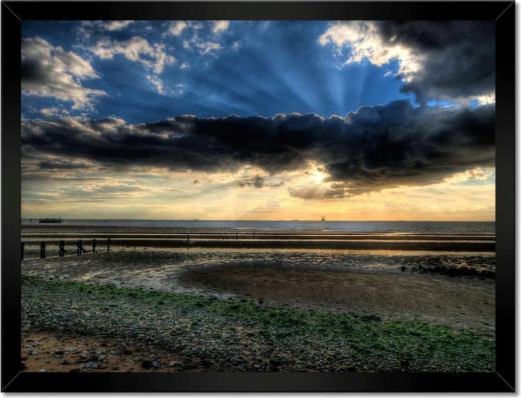 Poszterek keretben 40x30 Tengerparti strand