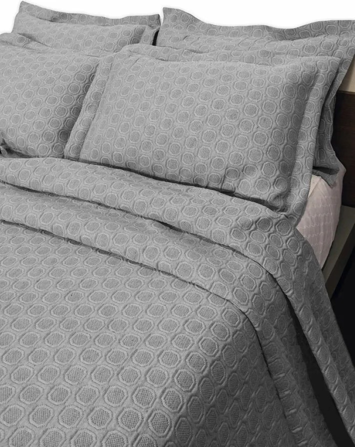 Jacquard ágytakaró 170x210 Oslo hamuszürke Greno