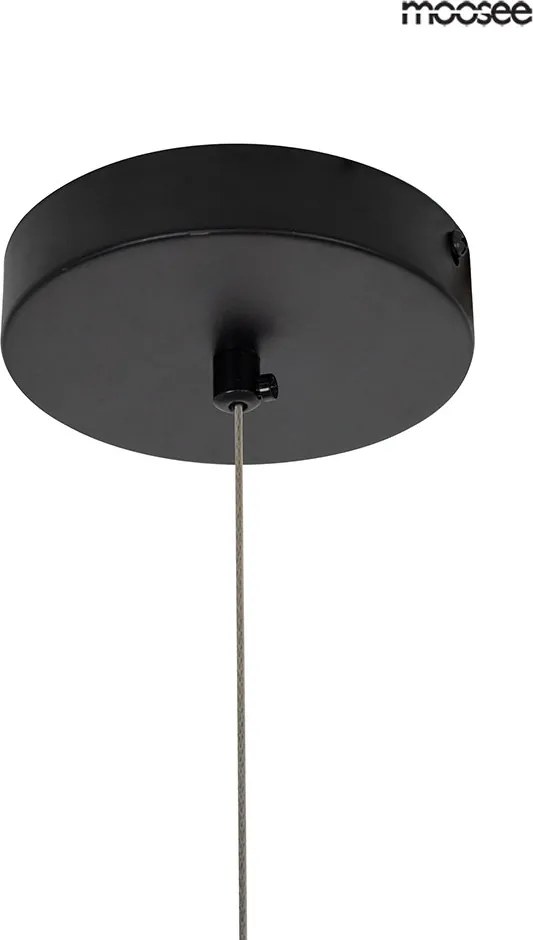 KING HOME MSE010100270 LINEAL Modern Függesztett Lámpa Fekete G4 IP20