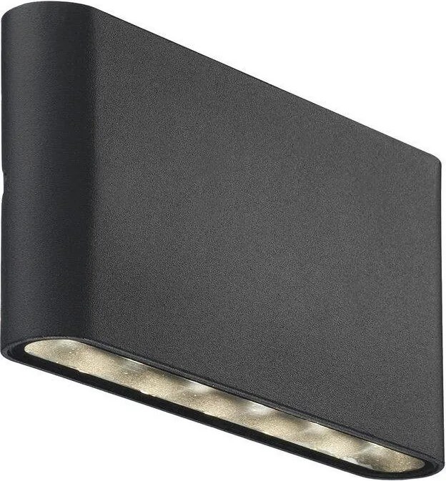 NORDLUX 84181003 KINVER Modern Kültéri Fali Lámpa Fekete LED IP54