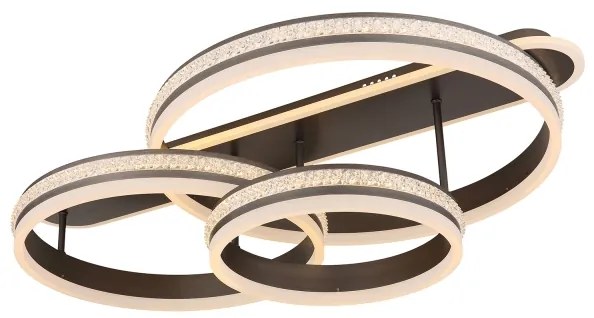 Globo 67314-75 - LED Dimmelhető mennyezeti lámpa GROUNI LED/75W/230V + távirányító