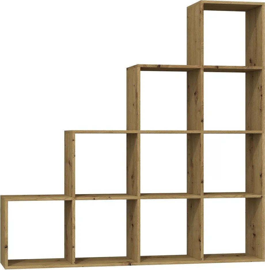 Step 4X4 polc, tölgy