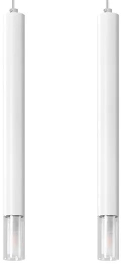 Sollux SL.0958 - Csillár zsinóron VIZIER 2xG9/40W/230V fehér