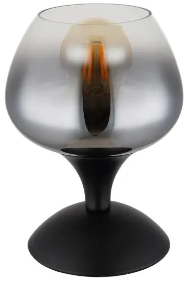 Globo 15548T2 - Asztali lámpa MAXY 1xE27/40W/230V fekete