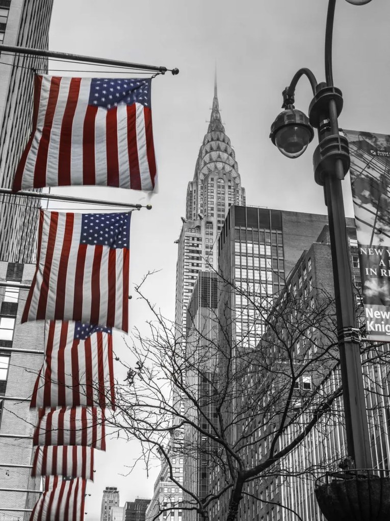 Poszter 30x40cm Chrysler Building New York 12, Assaf Frank