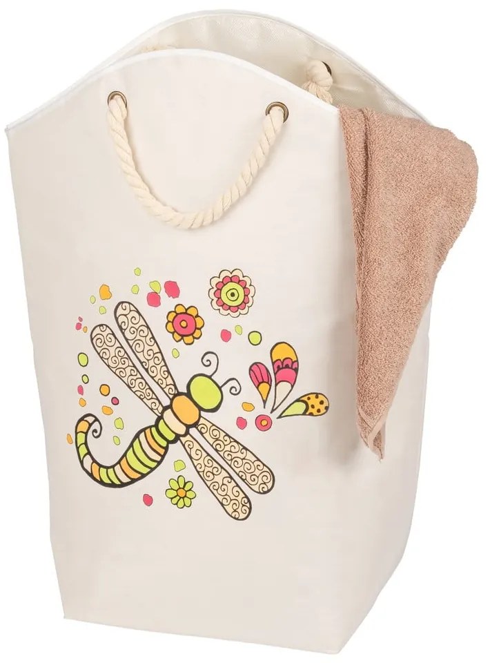 Textil szennyeskosár 58 l Rollin'Art Libelle – Wenko