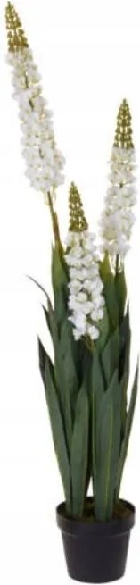 Művirág Cserépben Csillagfürt Fehér Művirág 120 cm