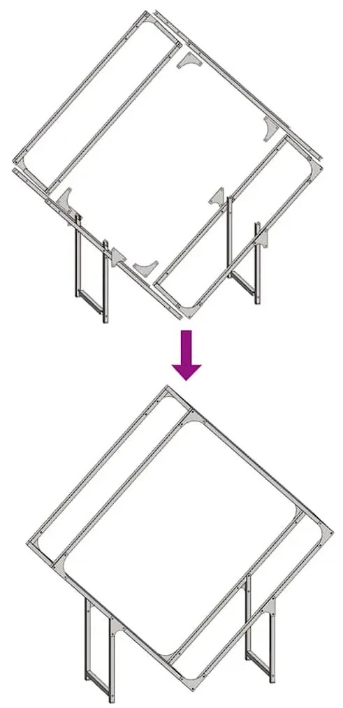 antracitszürke hidegen hengerelt acél tűzifatároló 100x25x100cm