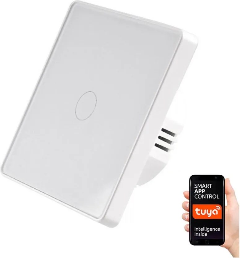 Érintőkapcsoló egypólusú SMART 800W/230V Wi-Fi Tuya