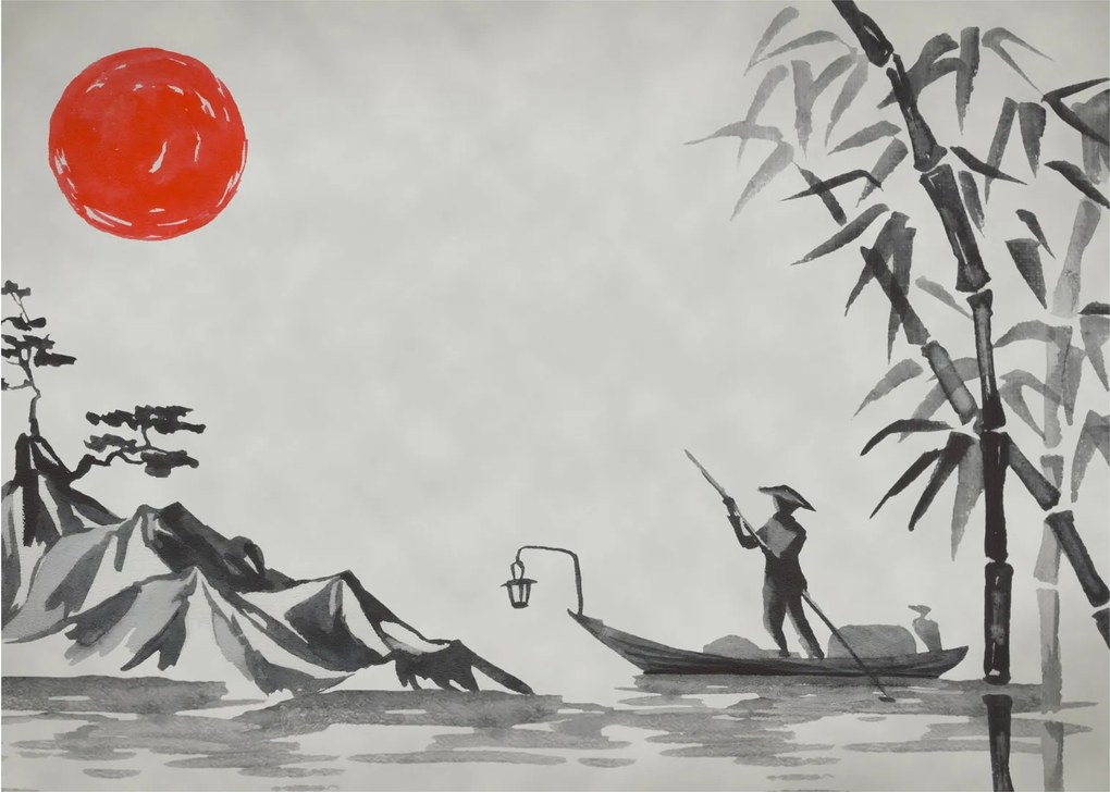 Kép - Fuji-hegy (70x50 cm)