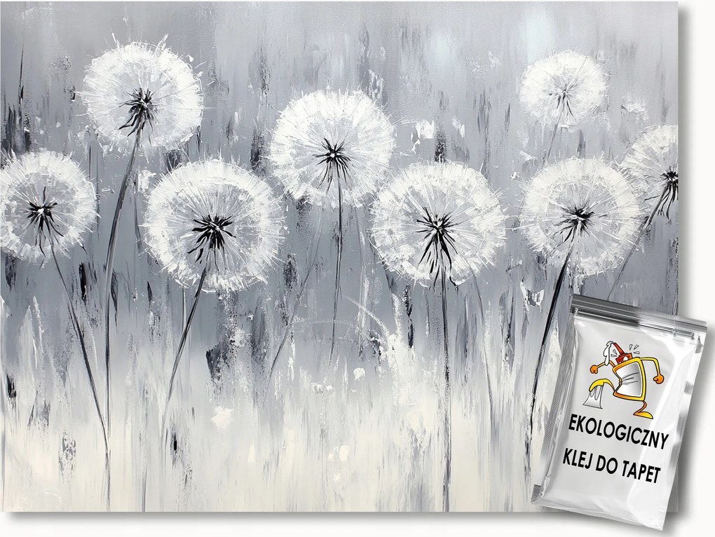 Fotótapéta Flizelina Természet Rét Kert Virágok Pitypang 312x219 ragasztó