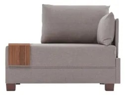 TULA jobb oldali sarokfotel, bézs