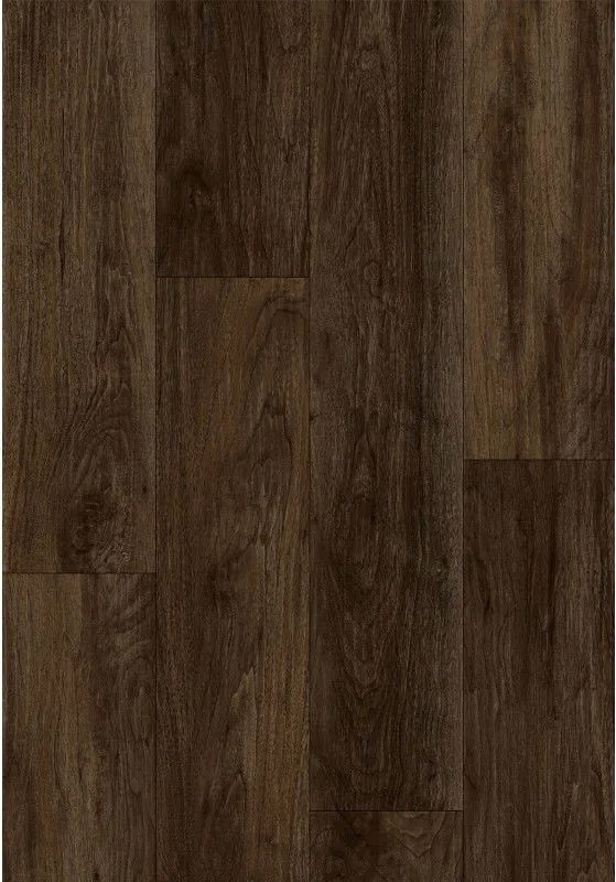 Mexen Albuquerque vinil panelek 1240 x 182 mm SPC 6,5 mm, IXPE alátét 1,5 mm, 4 V-fuga, dió - F1072-1240-182-505-4V1-03
