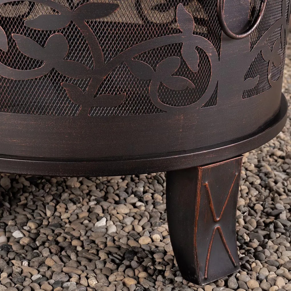 Gardebruk® Tűzrakóhely Ø66 cm - antik megjelenés