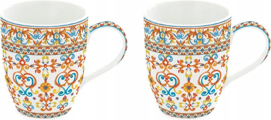 Két darabos porcelán bögre szett 350ml.