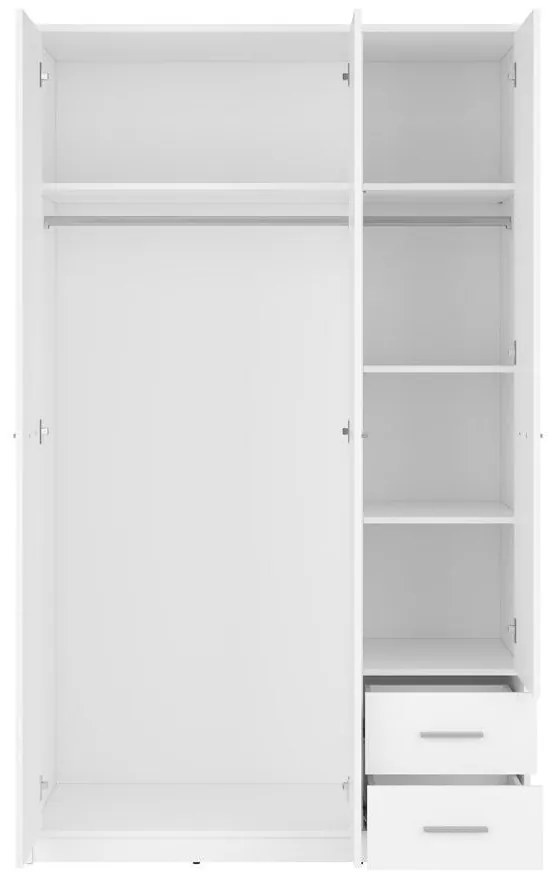 Ruhásszekrény Nepo Plus 36 (fehér) . 1098436
